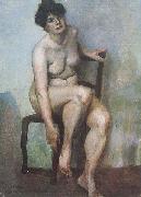 Nude Female Lovis Corinth